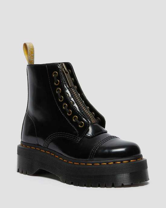 Botas Veganas Dr. Martens Sinclair Mujer Negros MX-54602